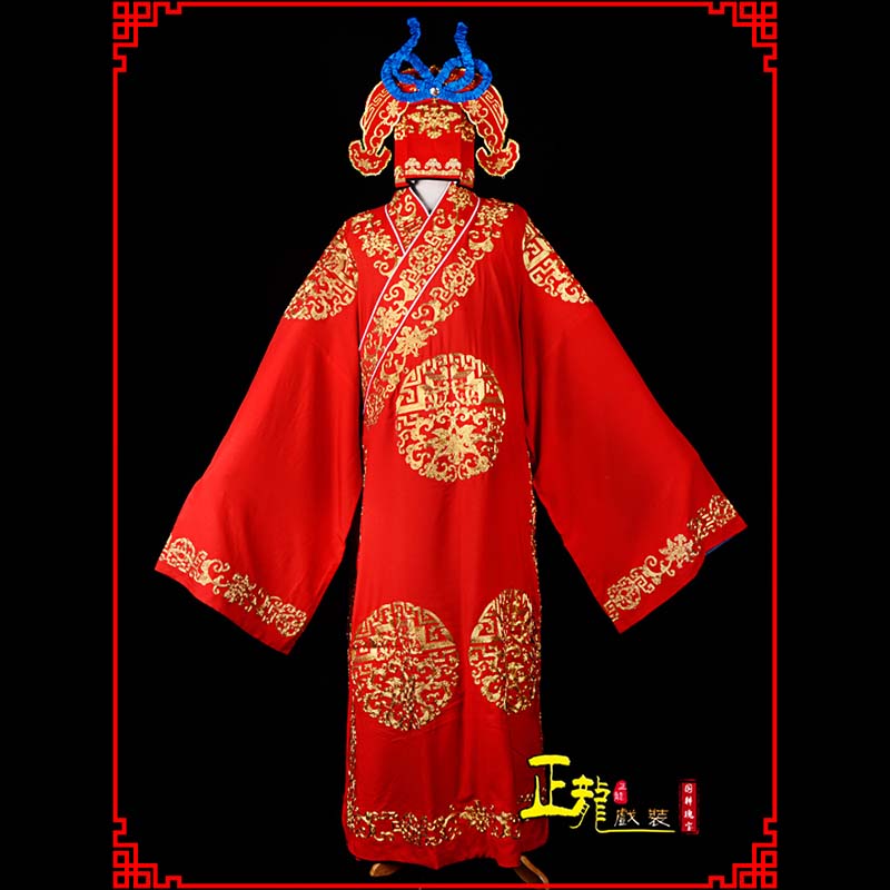 忻城武生服装软绉全金武生衣